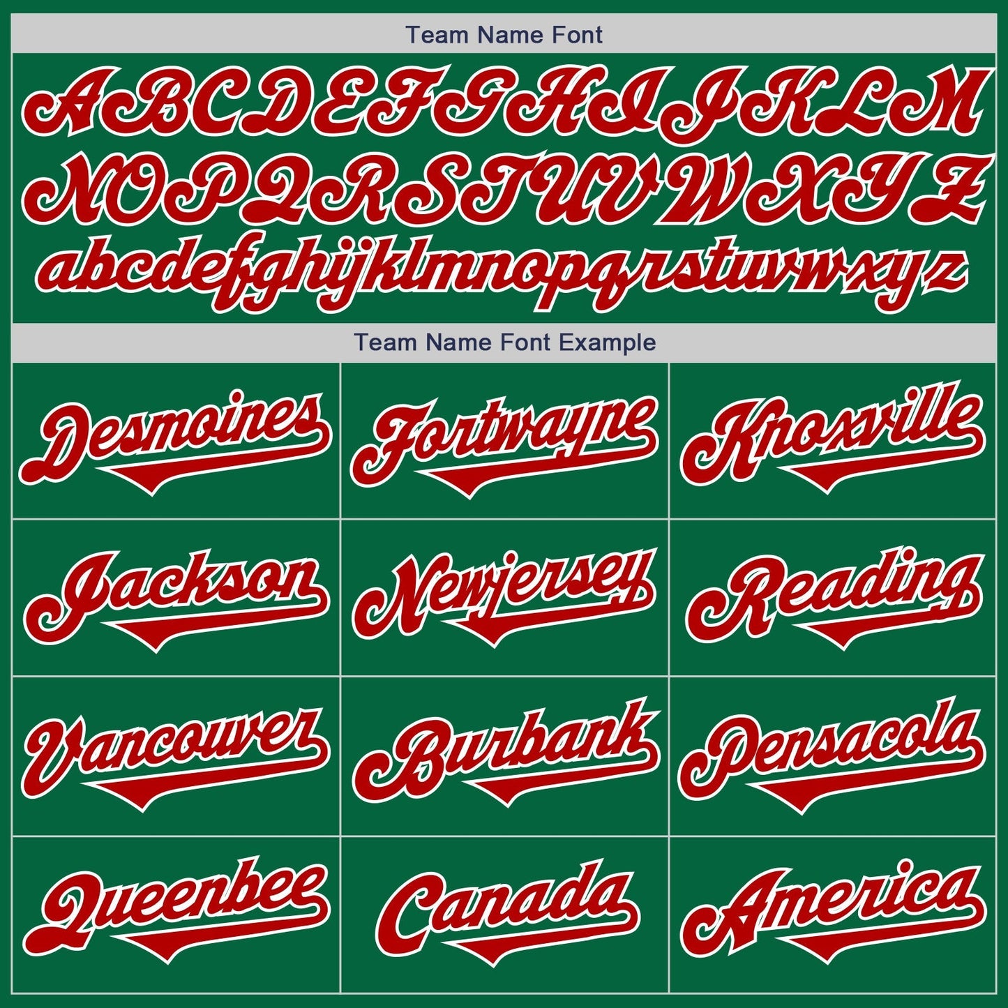 Custom Kelly Green Red-White Authentic Two Tone Baseball Jersey baseball jersey product view 4