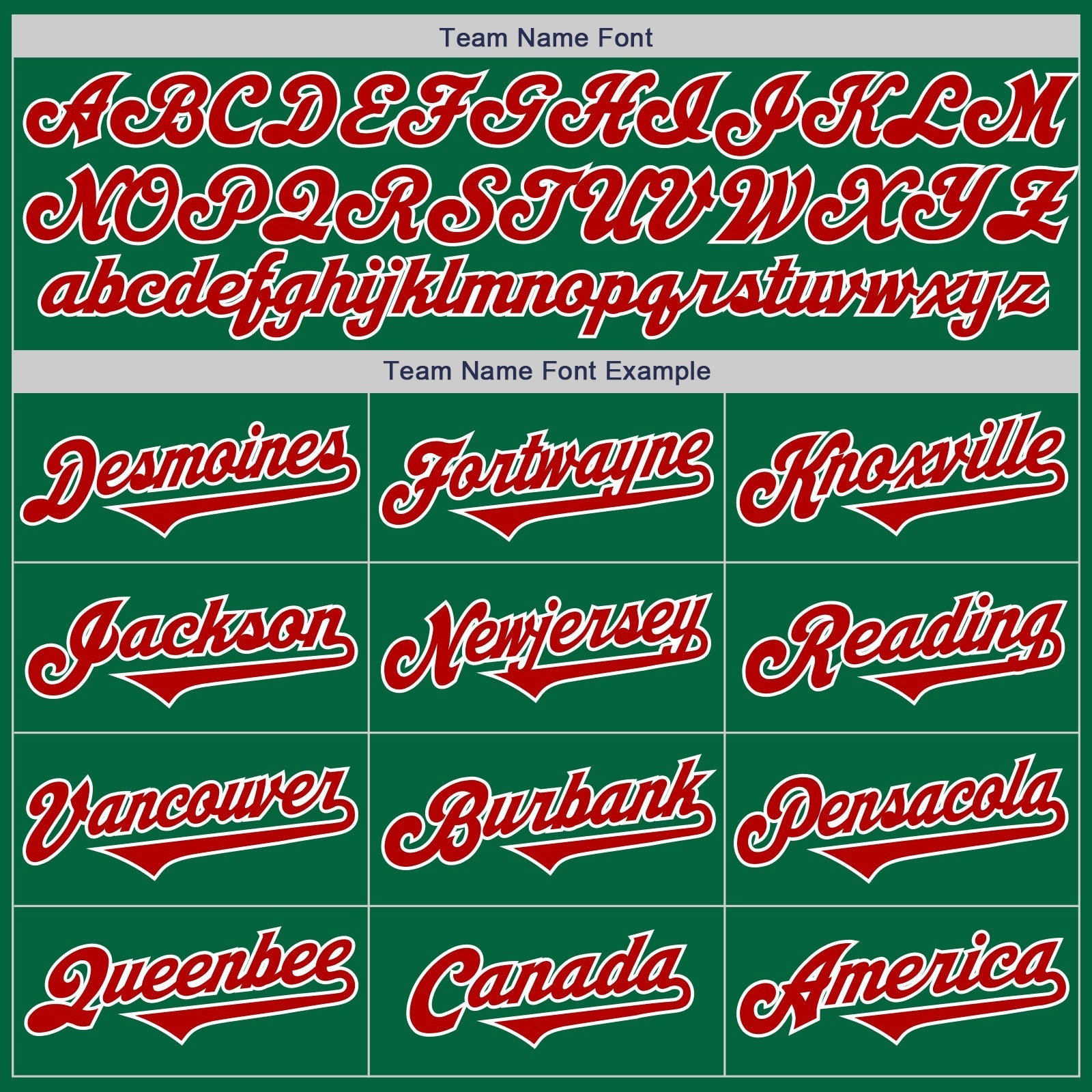 Custom Kelly Green Red-White Authentic Two Tone Baseball Jersey baseball jersey product view 4