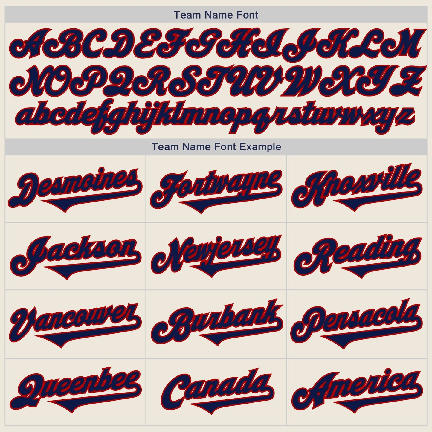 Custom Cream Navy-Red Authentic Two Tone Baseball Jersey baseball jersey product view 4