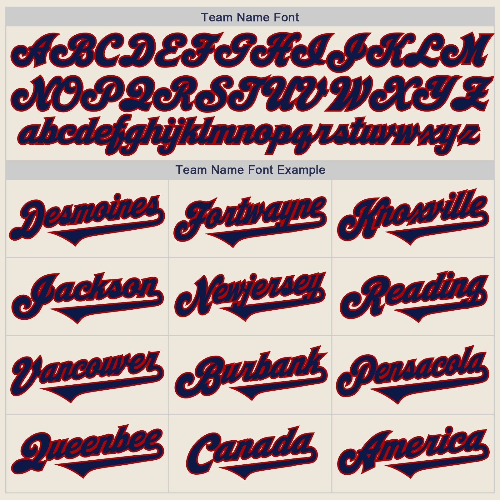 Custom Cream Navy-Red Authentic Two Tone Baseball Jersey baseball jersey product view 4