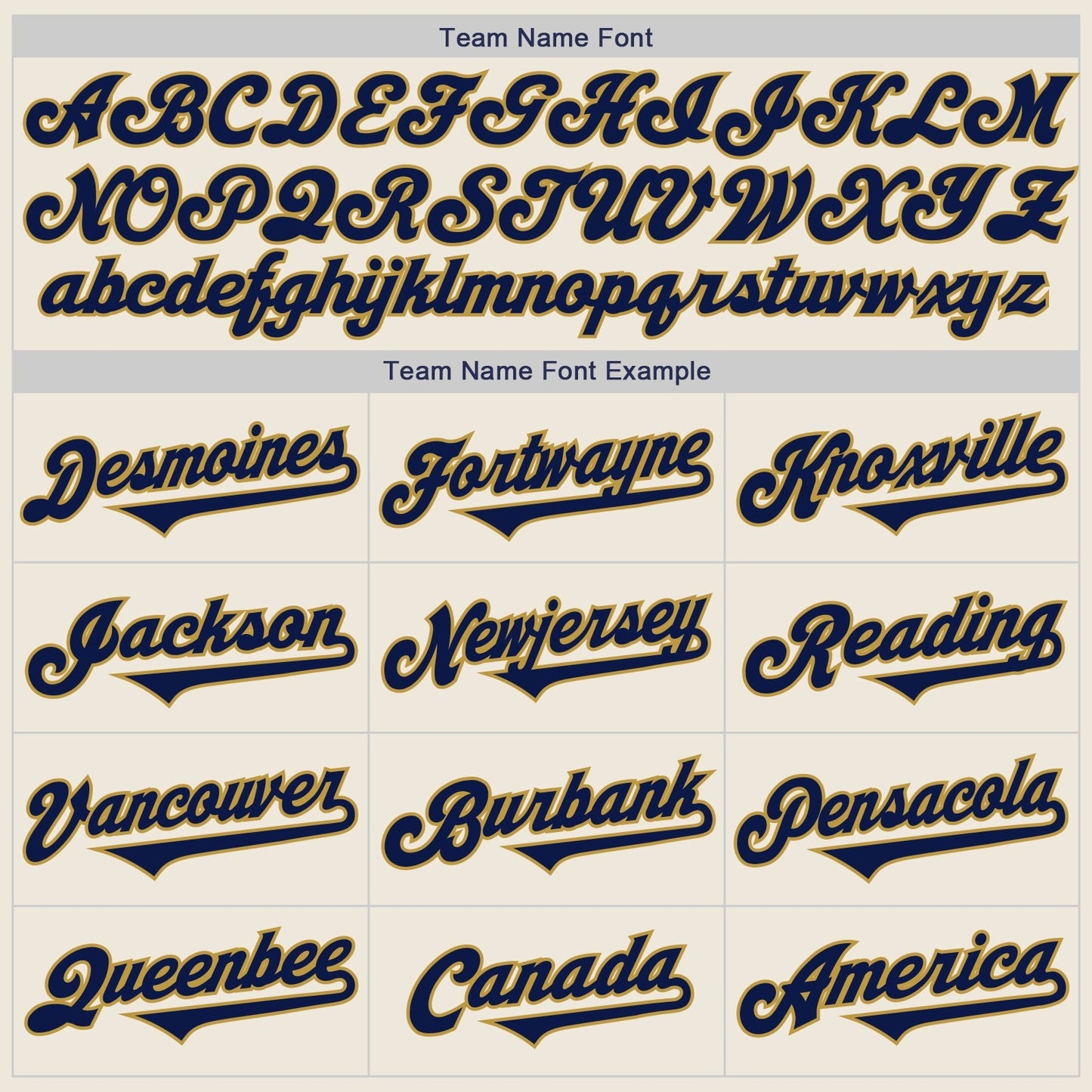 Custom Cream Navy-Old Gold Authentic Two Tone Baseball Jersey baseball jersey product view 4