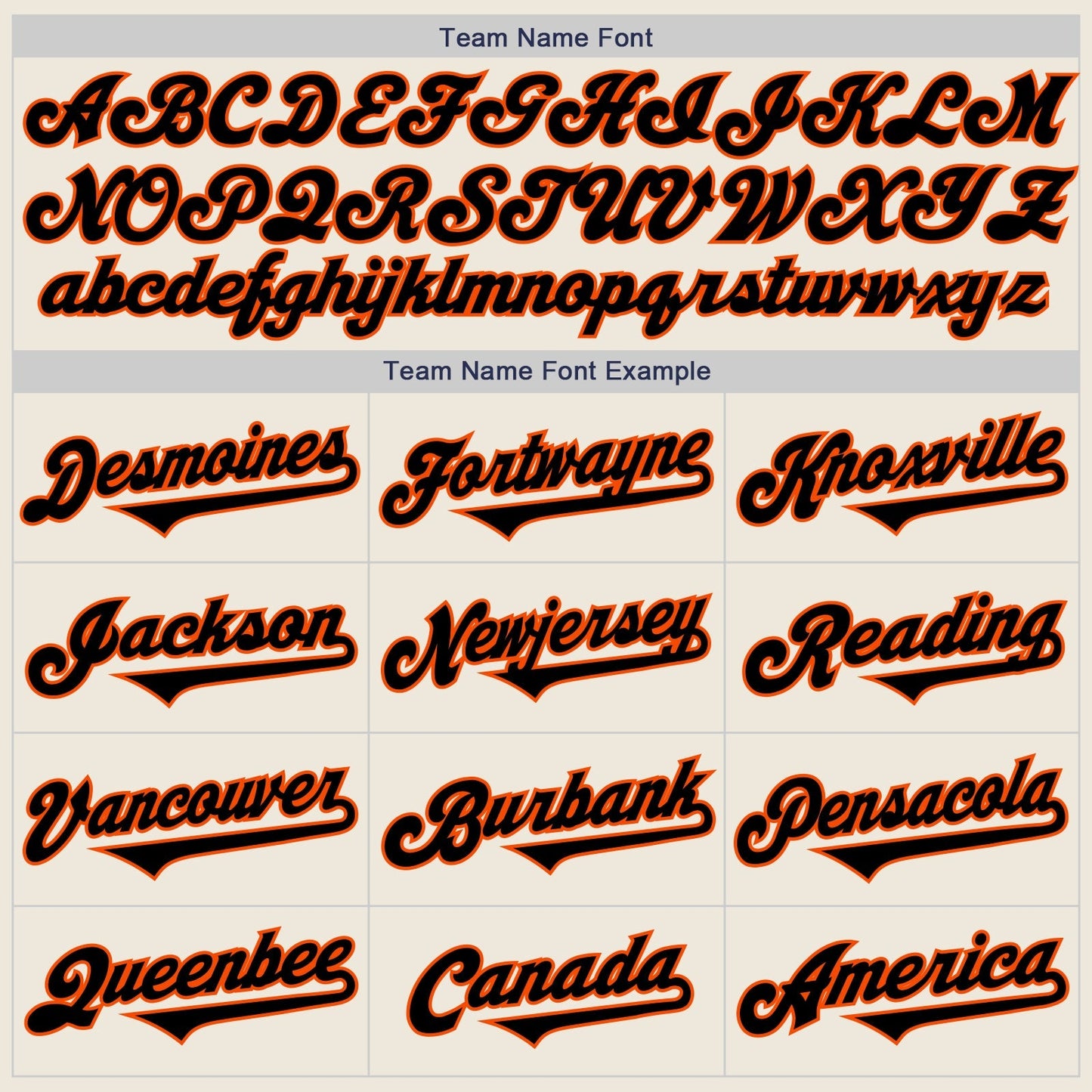 Custom Cream Black-Orange Authentic Two Tone Baseball Jersey baseball jersey product view 4