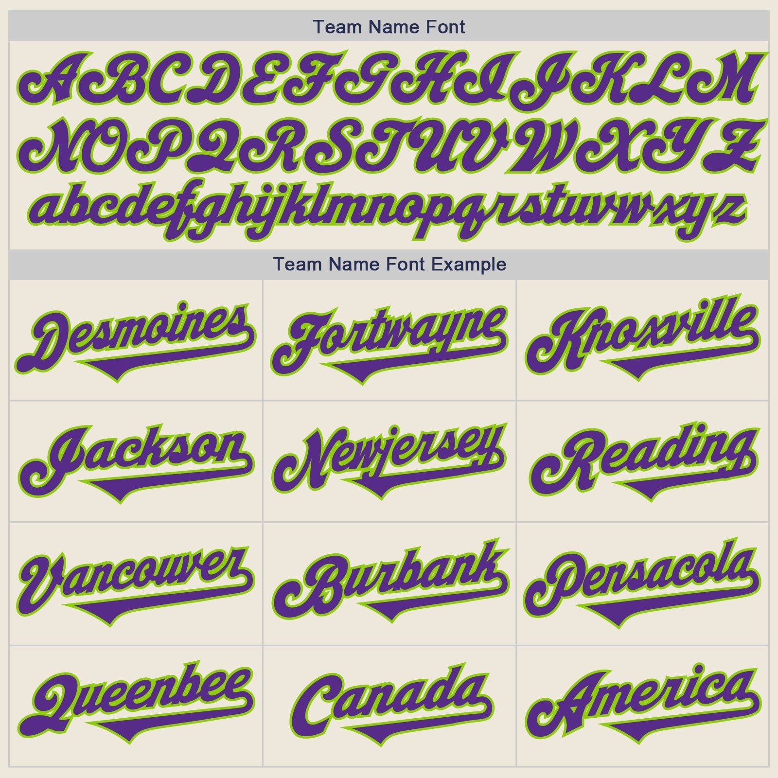 Custom Cream Purple-Neon Green Authentic Two Tone Baseball Jersey baseball jersey product view 4