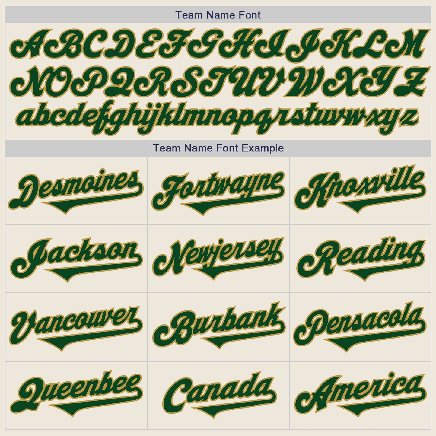 Custom Cream Green-Old Gold Authentic Two Tone Baseball Jersey baseball jersey product view 4