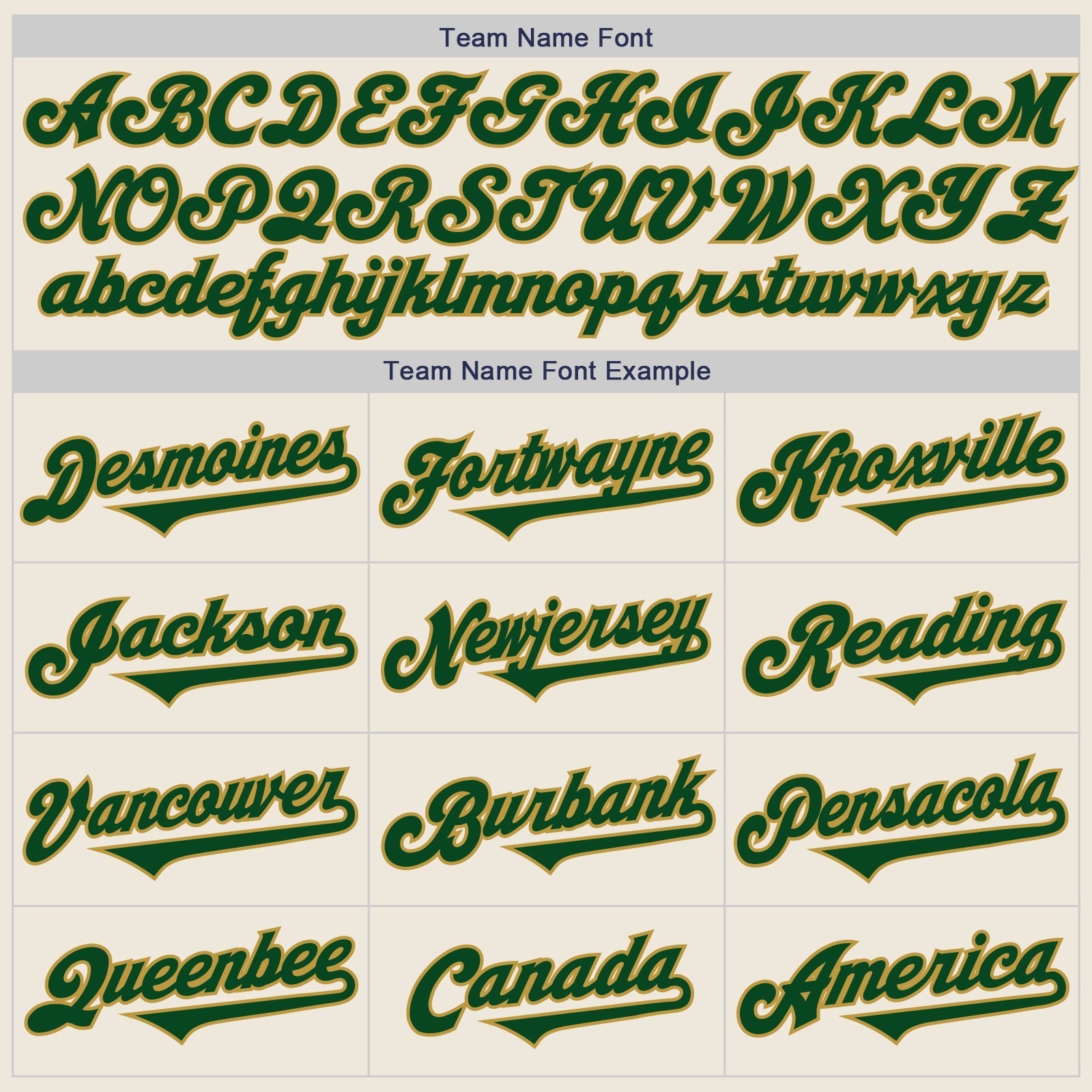 Custom Cream Green-Old Gold Authentic Two Tone Baseball Jersey baseball jersey product view 4