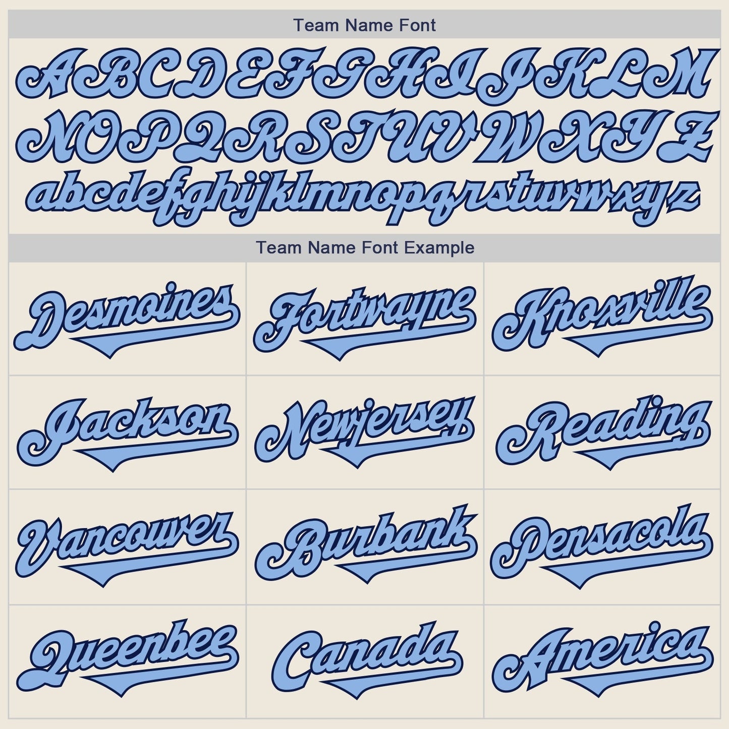 Custom Cream Light Blue-Navy Authentic Two Tone Baseball Jersey baseball jersey product view 4