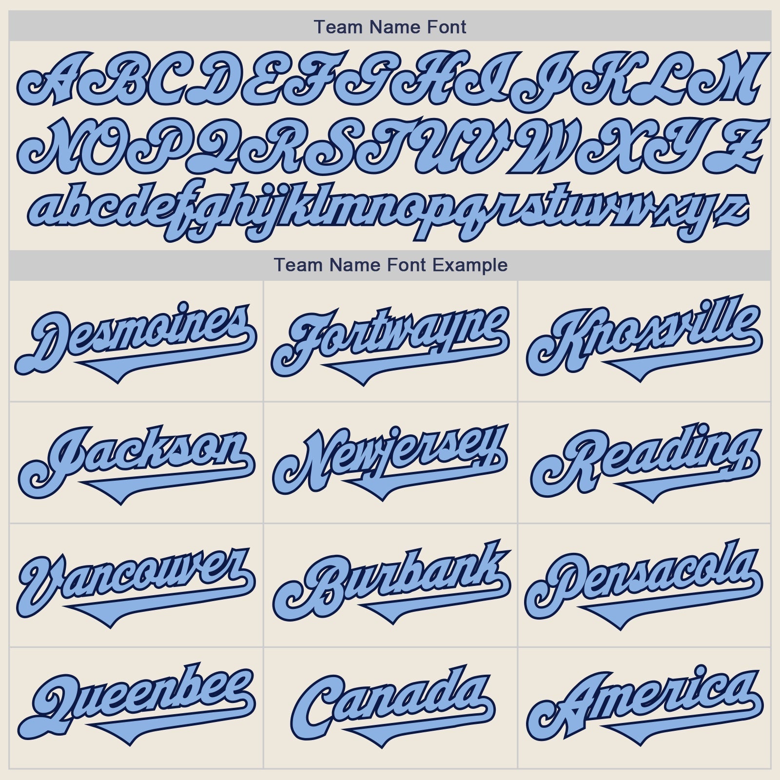 Custom Cream Light Blue-Navy Authentic Two Tone Baseball Jersey baseball jersey product view 4