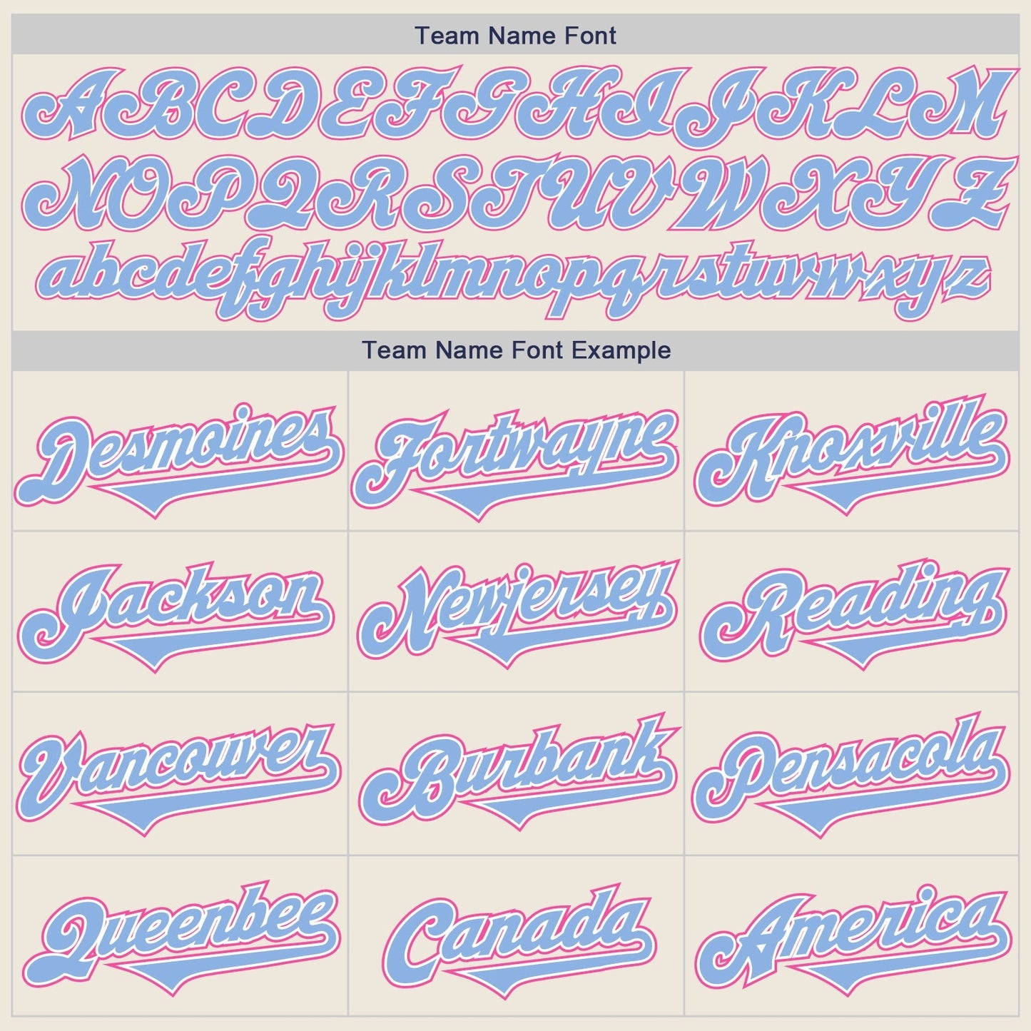Custom Cream Light Blue White-Pink Authentic Two Tone Baseball Jersey baseball jersey product view 4