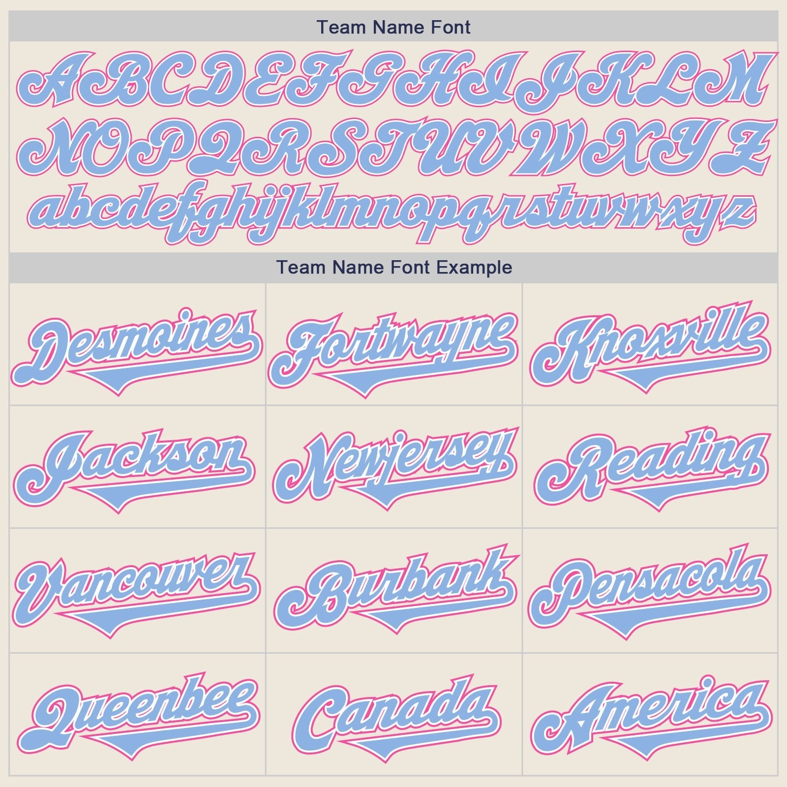 Custom Cream Light Blue White-Pink Authentic Two Tone Baseball Jersey baseball jersey product view 4