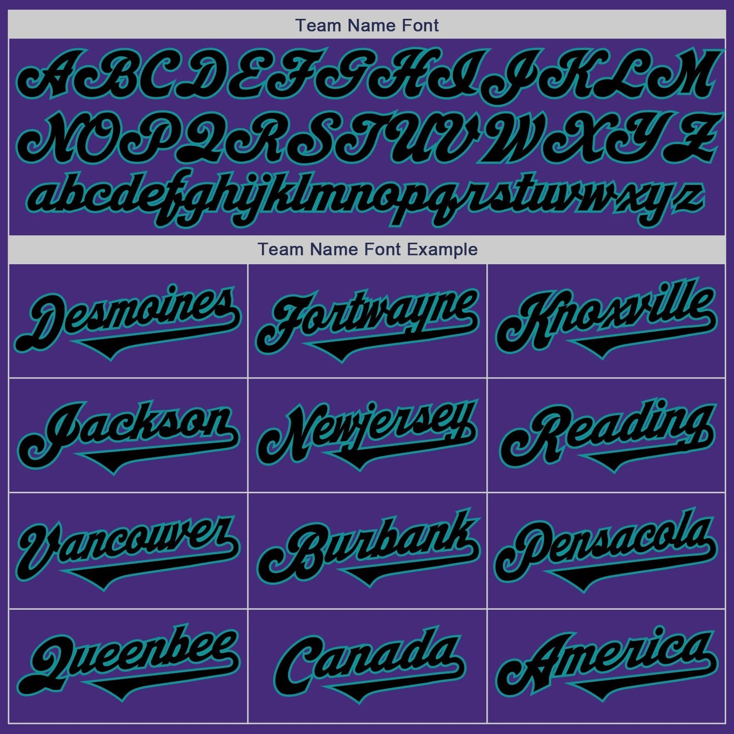 Custom Purple Black-Teal Authentic Two Tone Baseball Jersey baseball jersey product view 4