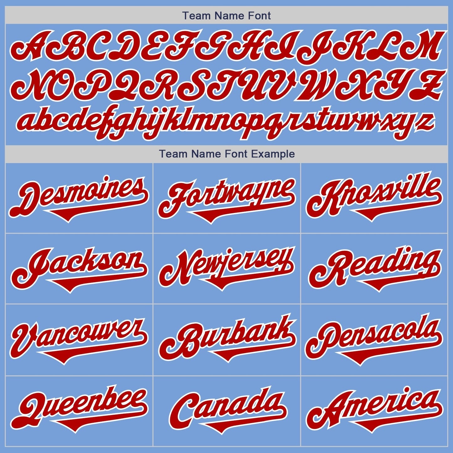 Custom Light Blue Red-White Authentic Two Tone Baseball Jersey baseball jersey product view 4