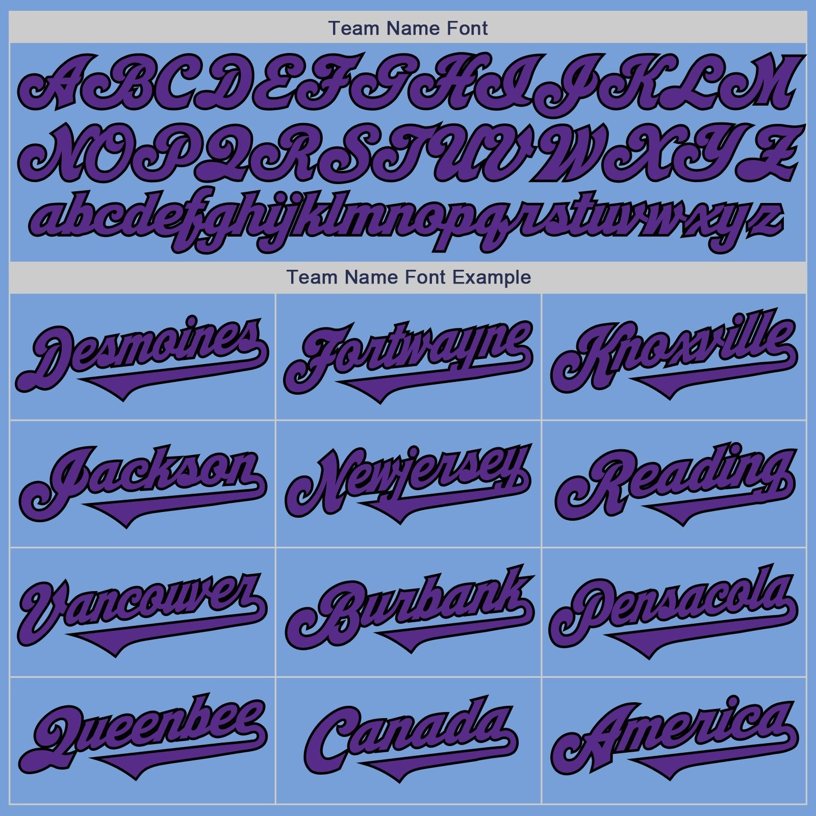 Custom Light Blue Purple-Black Authentic Two Tone Baseball Jersey baseball jersey product view 4