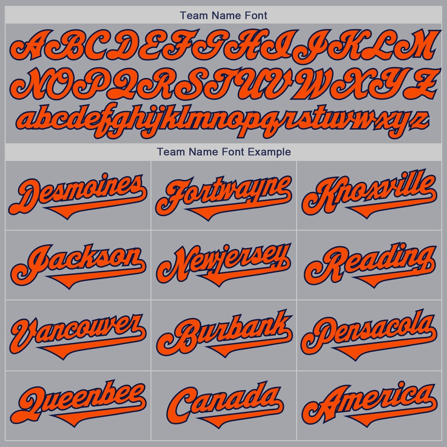 Custom Gray Orange-Navy Authentic Two Tone Baseball Jersey baseball jersey product view 4