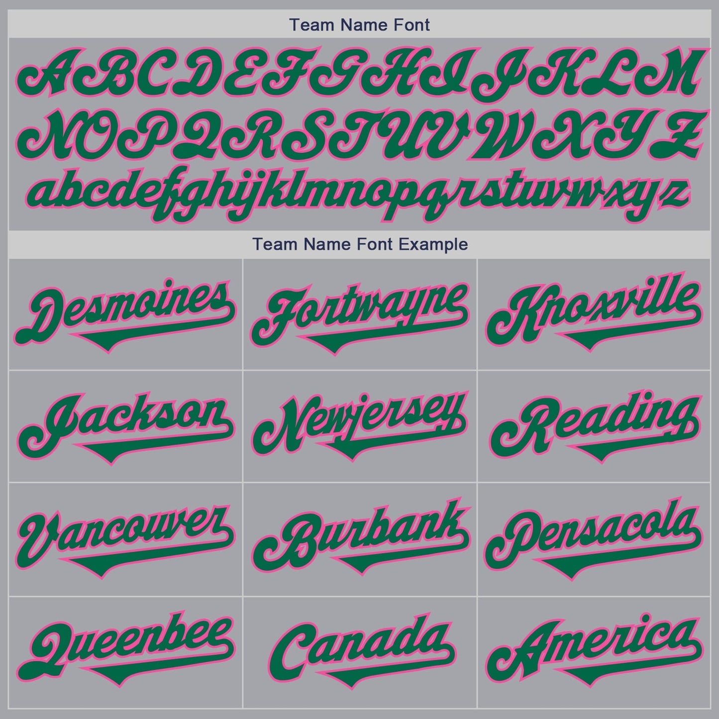 Custom Gray Kelly Green-Pink Authentic Two Tone Baseball Jersey baseball jersey product view 4