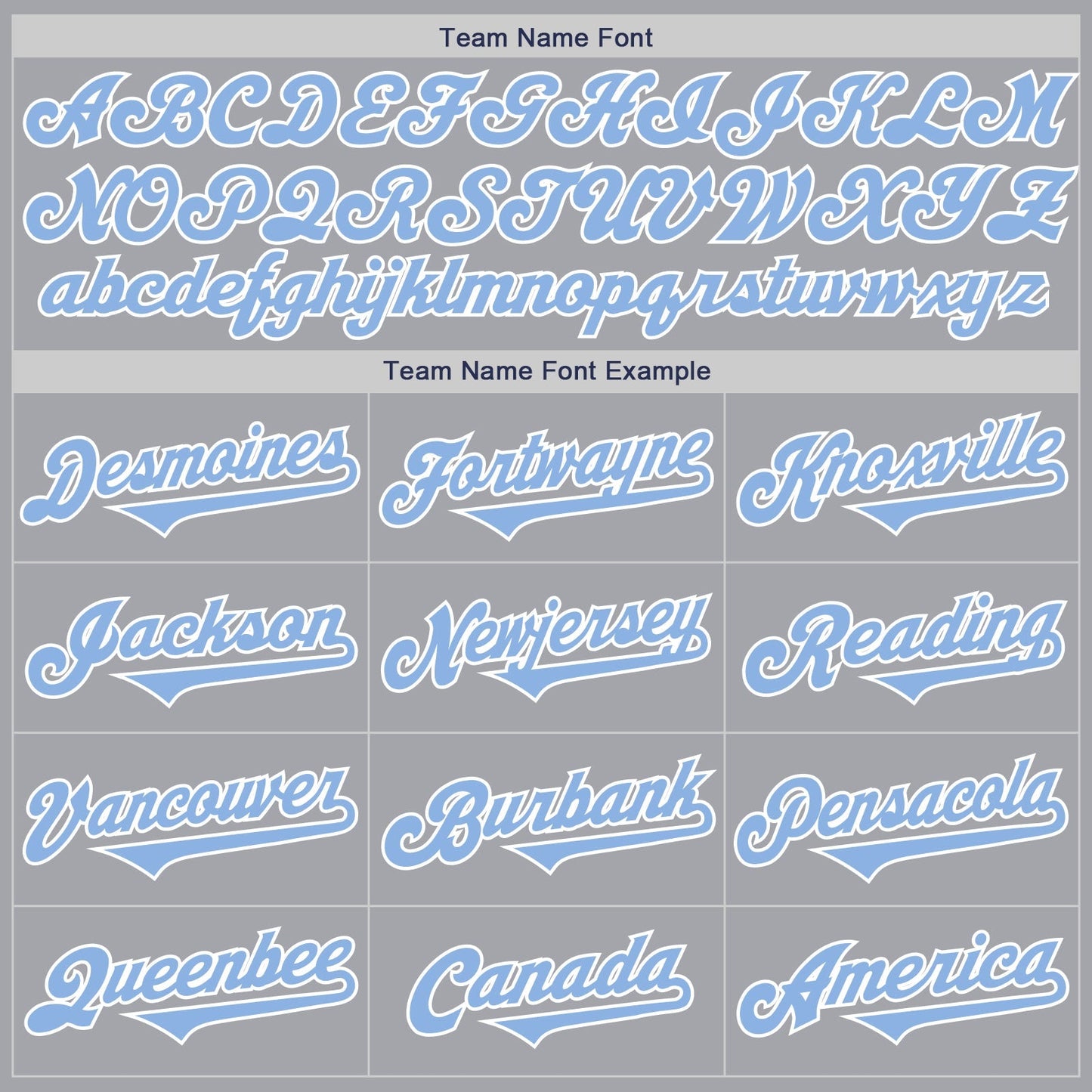 Custom Gray Light Blue-White Authentic Two Tone Baseball Jersey baseball jersey product view 4