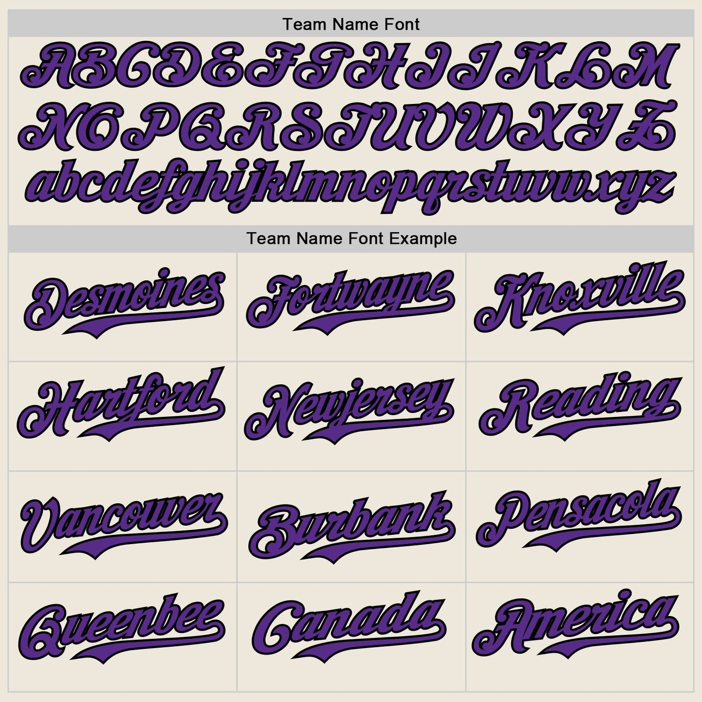 Custom Cream Purple Pinstripe Black Authentic Two Tone Baseball Jersey baseball jersey product view 4