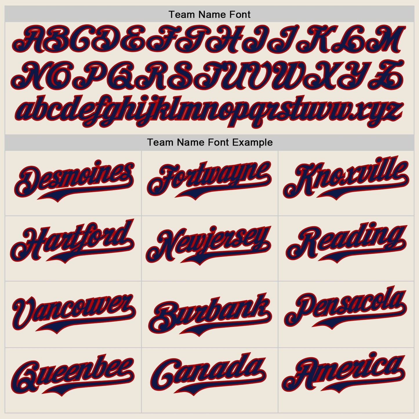 Custom Cream Navy Pinstripe Red Authentic Two Tone Baseball Jersey baseball jersey product view 4