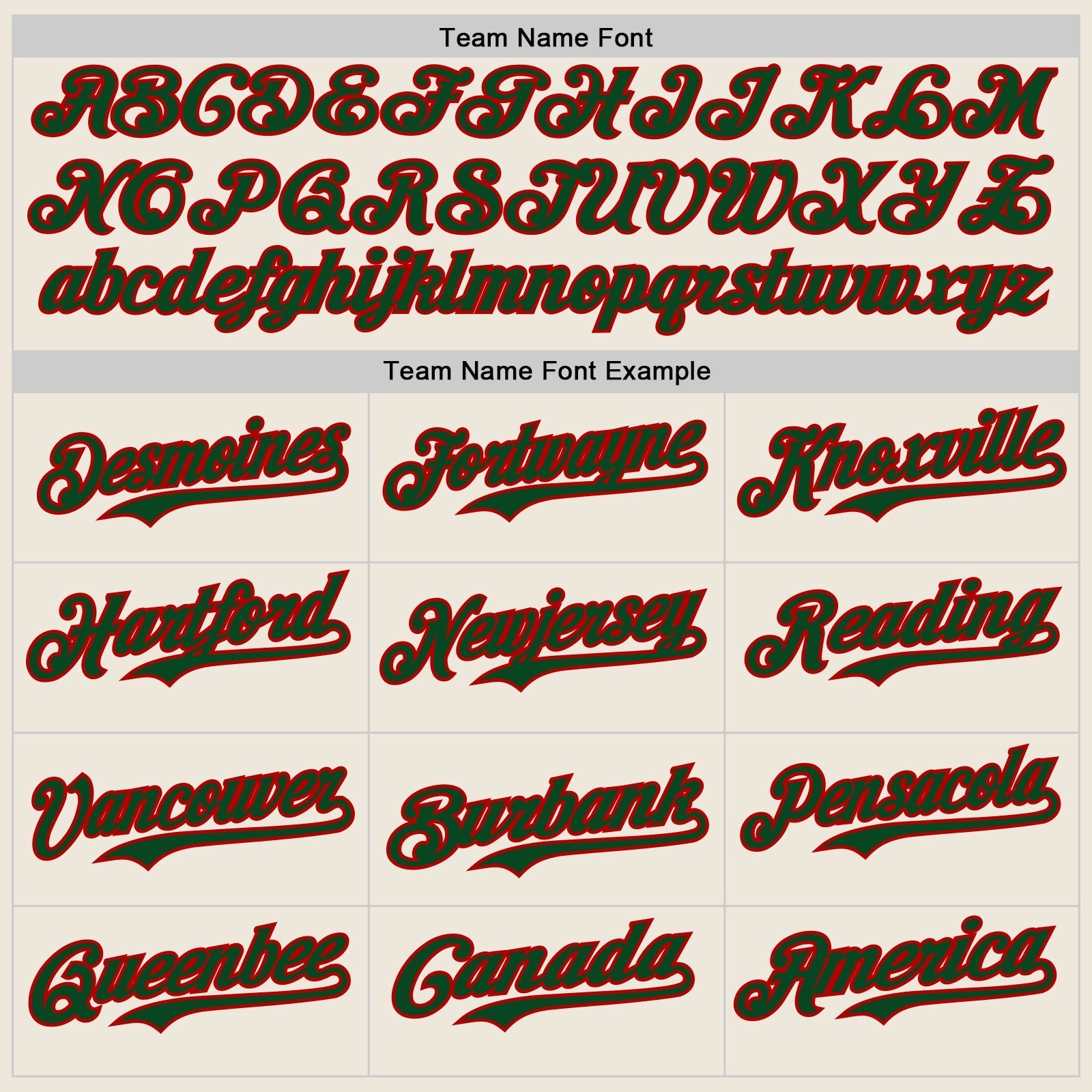 Custom Cream Green Pinstripe Red Authentic Two Tone Baseball Jersey baseball jersey product view 4