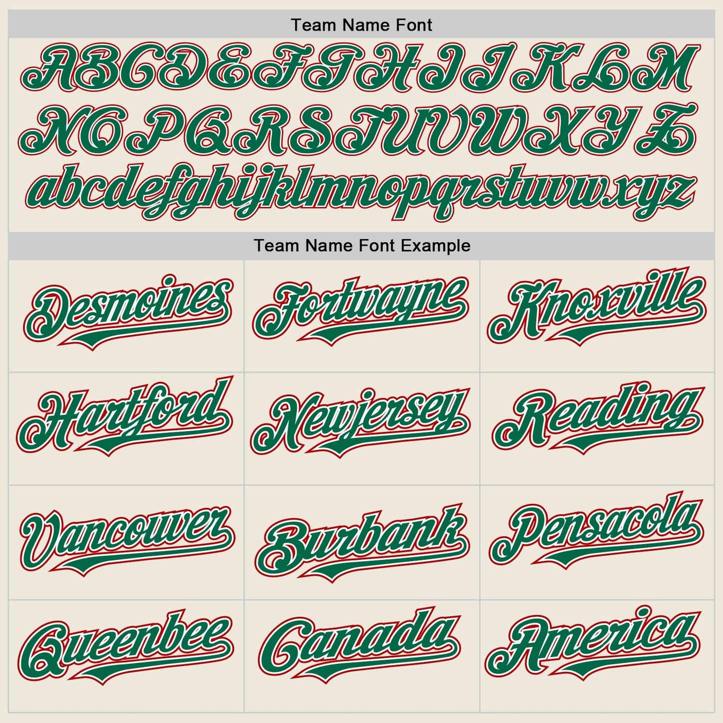 Custom Cream Kelly Green Pinstripe White-Red Authentic Two Tone Baseball Jersey baseball jersey product view 4