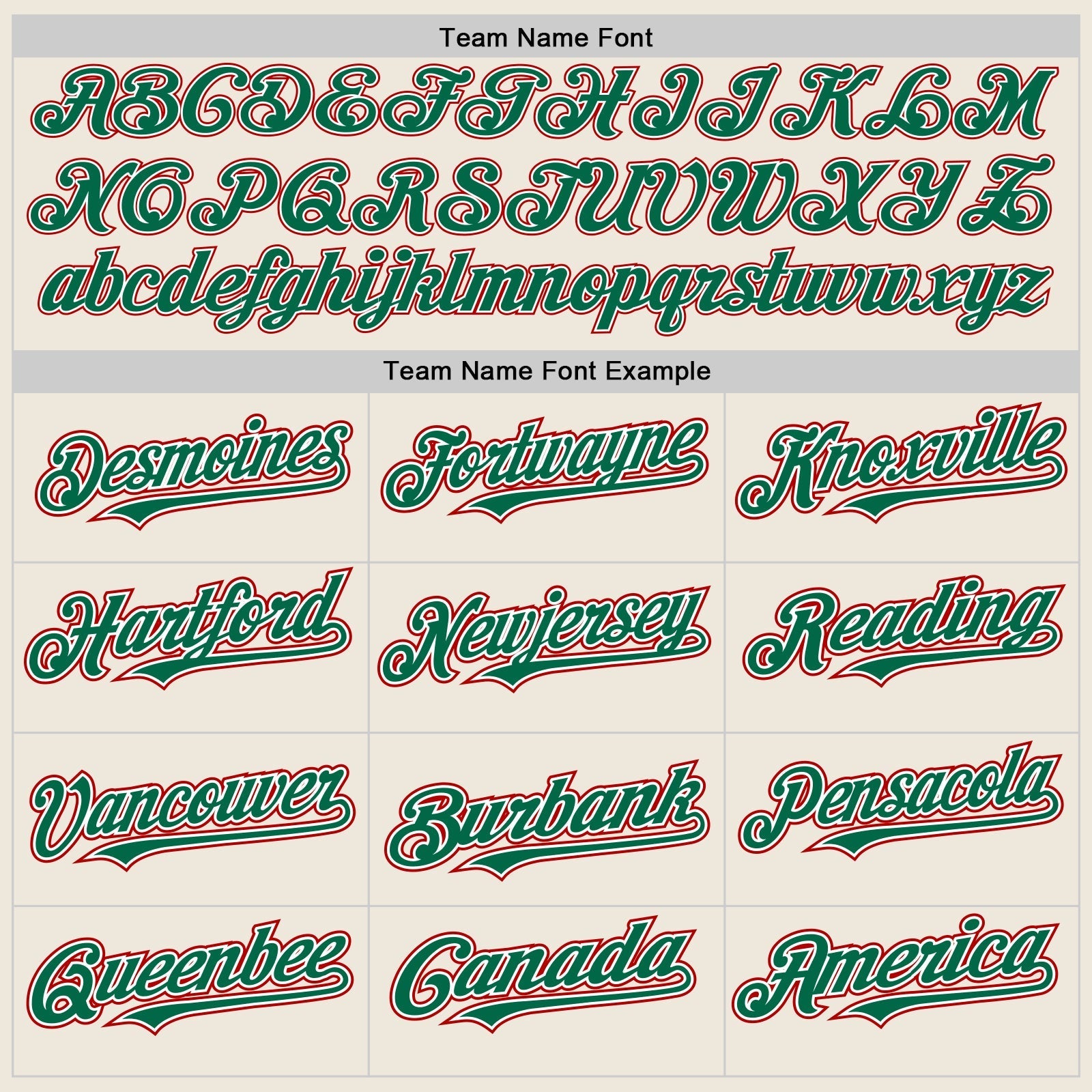 Custom Cream Kelly Green Pinstripe White-Red Authentic Two Tone Baseball Jersey baseball jersey product view 4