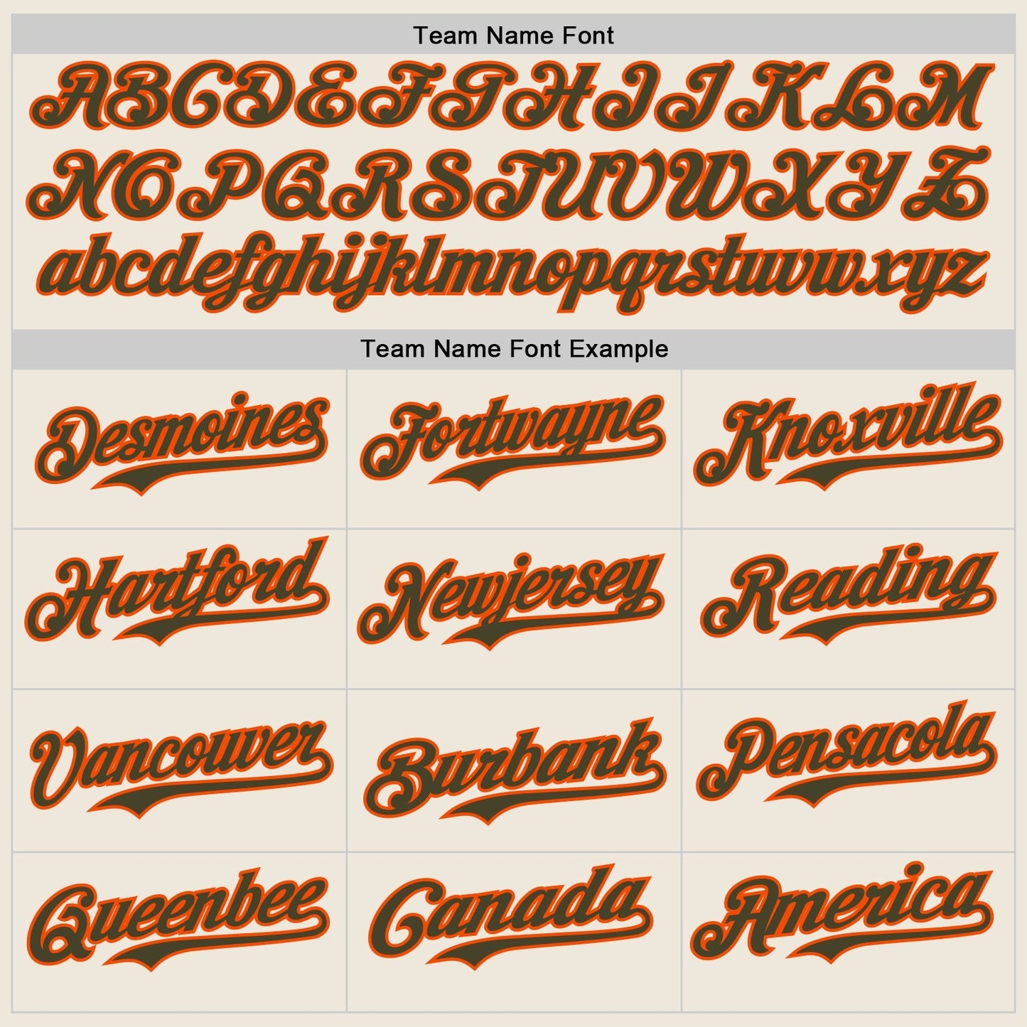 Custom Cream Olive Pinstripe Orange Authentic Two Tone Baseball Jersey baseball jersey product view 4