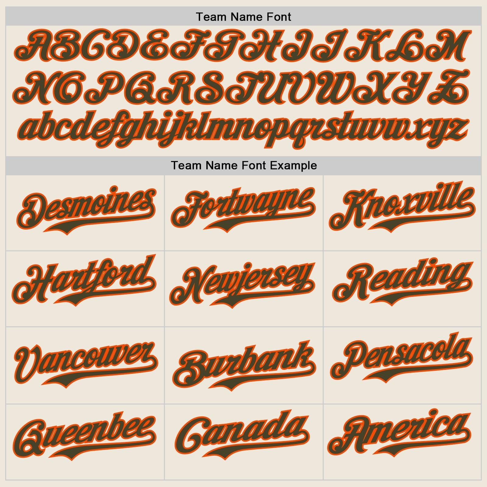 Custom Cream Olive Pinstripe Orange Authentic Two Tone Baseball Jersey baseball jersey product view 4