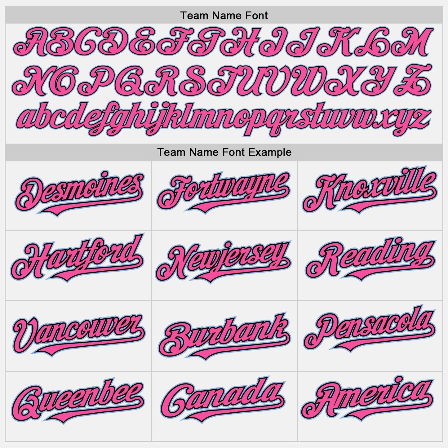 Custom White Black Pinstripe Light Blue-Pink Authentic Two Tone Baseball Jersey baseball jersey product view 4