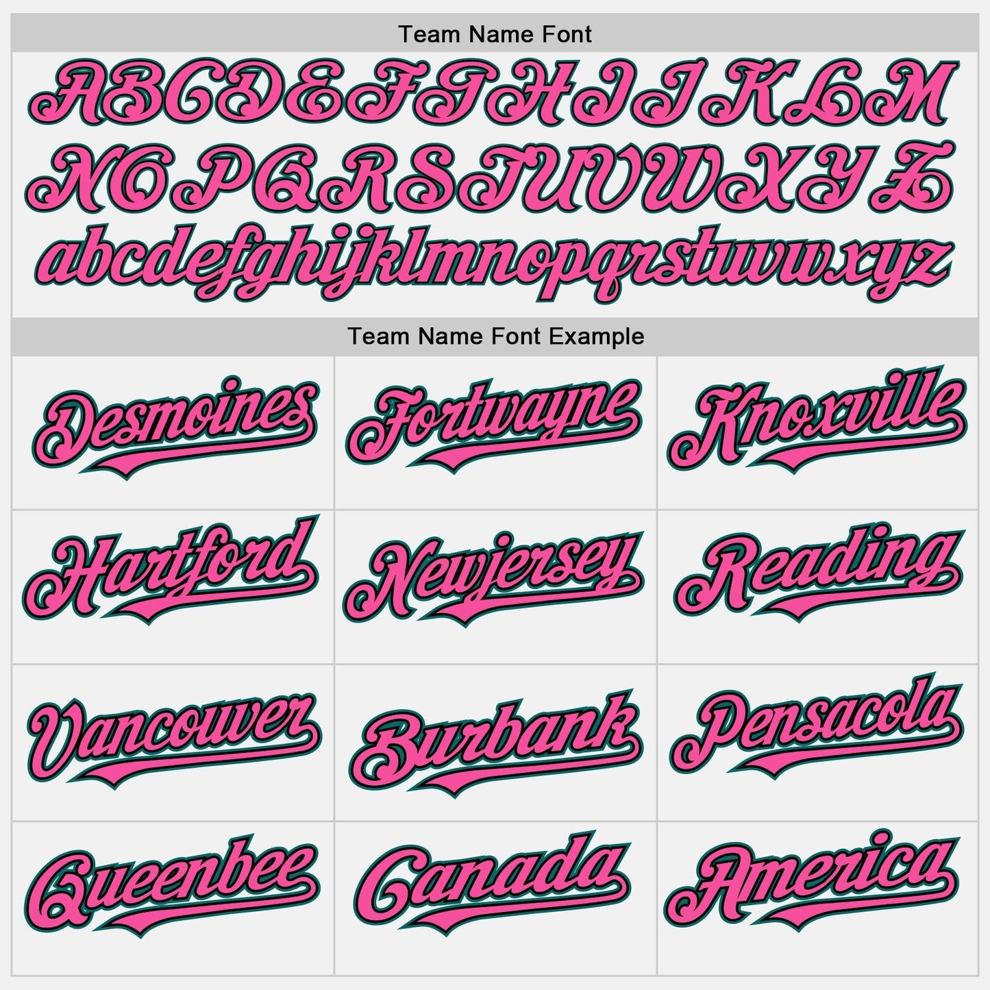 Custom White Black Pinstripe Teal-Pink Authentic Two Tone Baseball Jersey baseball jersey product view 4