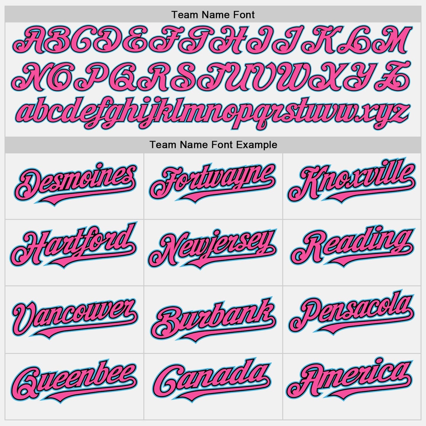 Custom White Black Pinstripe Sky Blue-Pink Authentic Two Tone Baseball Jersey baseball jersey product view 4