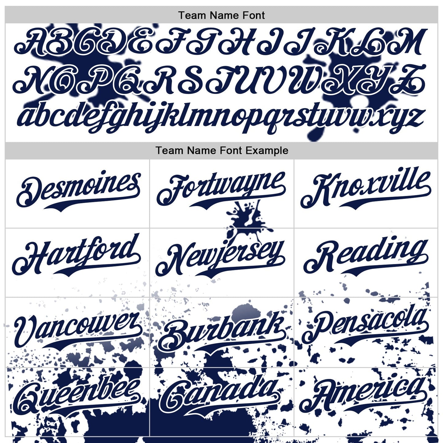 Custom White Navy-Teal Splatter Camo Two Tone Authentic Baseball Jersey baseball jersey product view 4