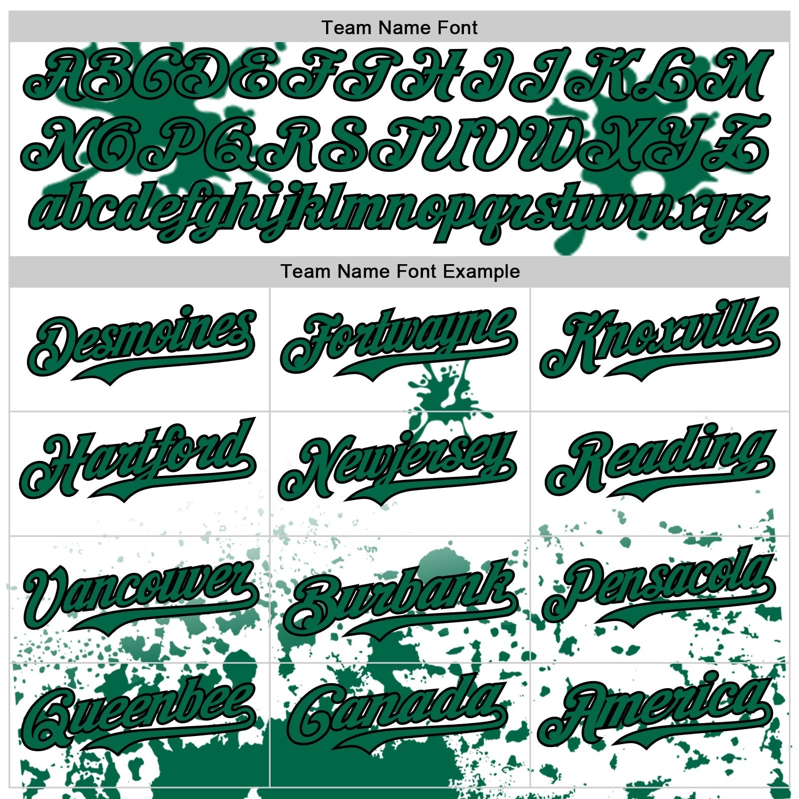 Custom White Kelly Green-Black Splatter Camo Two Tone Authentic Baseball Jersey baseball jersey product view 4