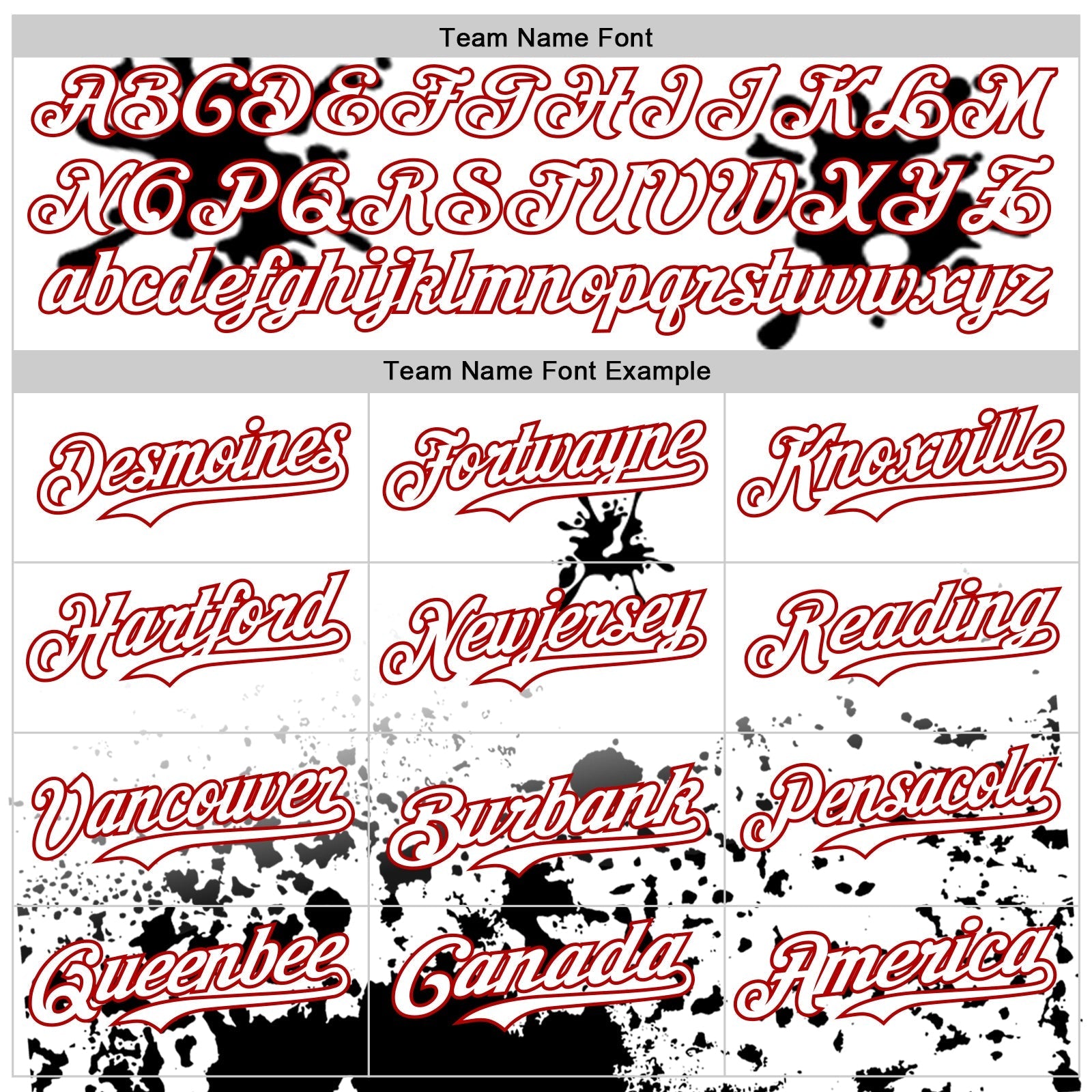 Custom White Red-Black Splatter Camo Two Tone Authentic Baseball Jersey baseball jersey product view 4