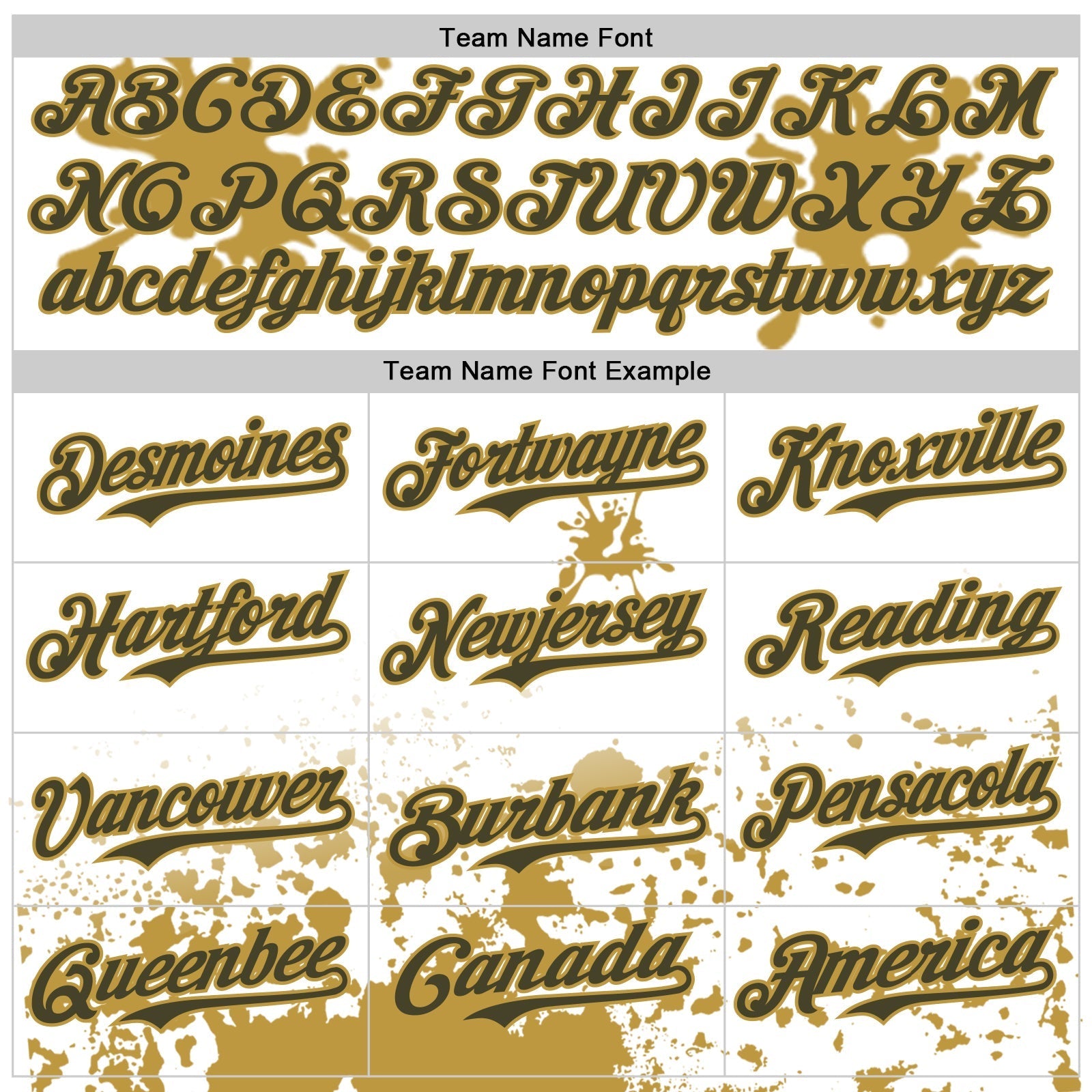 Custom White Olive-Old Gold Splatter Camo Two Tone Authentic Baseball Jersey baseball jersey product view 4