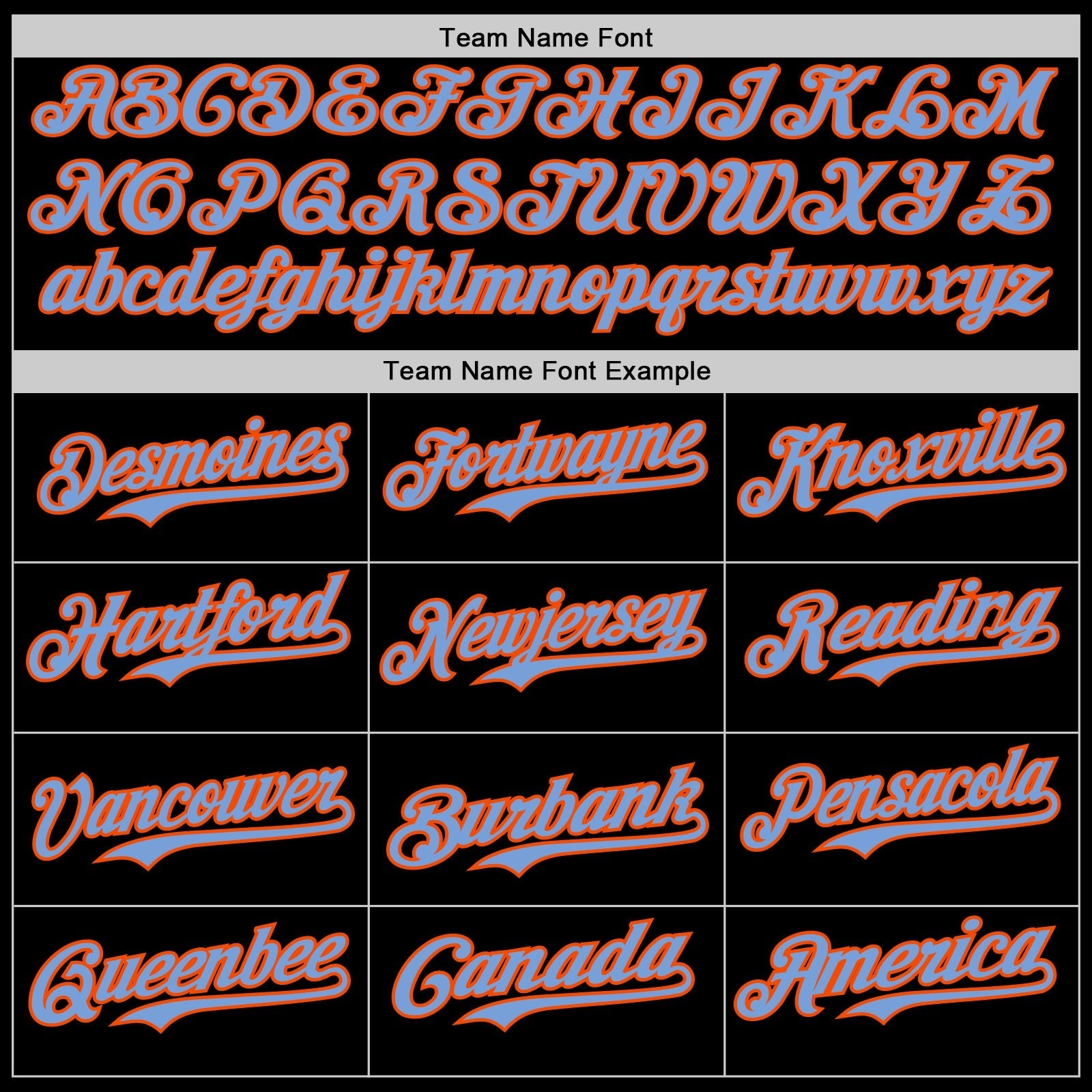 Custom Black Powder Blue Orange-White Digital Camo Two Tone Authentic Baseball Jersey baseball jersey product view 4