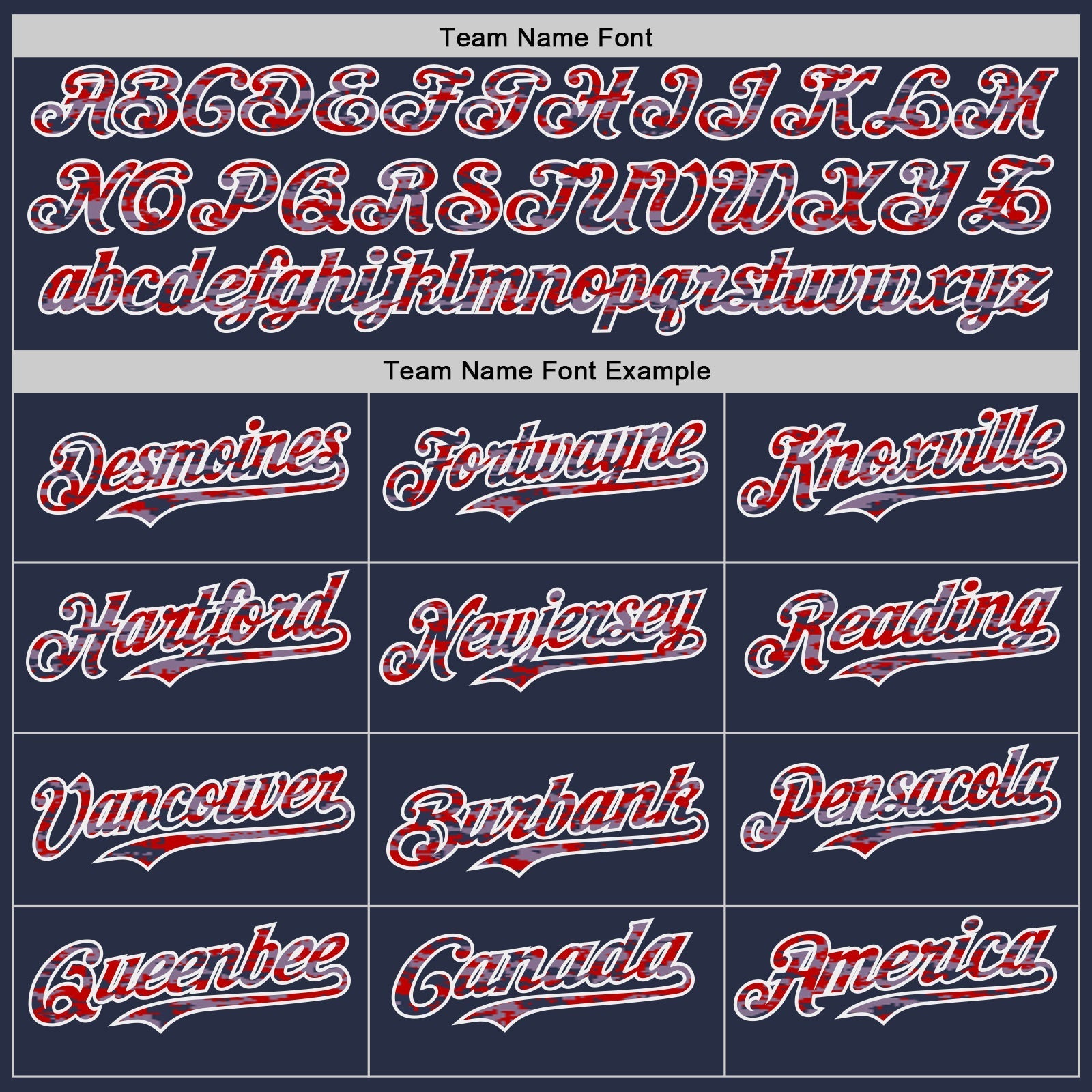 Custom Navy Camo Red-White Authentic Two Tone Baseball Jersey baseball jersey product view 4
