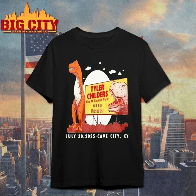 Tyler Childers Live At Dinosaur World Cave City shirt Unisex T-shirt, Sweatshirt, Hoodie, Long Sleeve Tee - T-Shirt, Sweatshirt, Hoodie