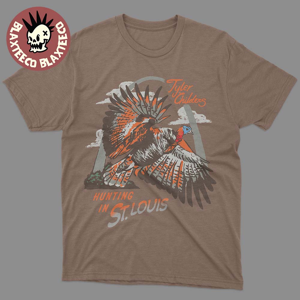 Tyler Childers Snipe Hunt 2026 Tour Merch Hunting In St. Louis MO At Hollywood Casino Amphitheater On July 9 2026 T-Shirt - T-Shirt, Sweatshirt, Hoodie