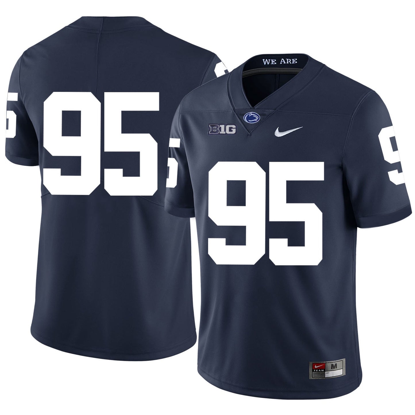Tyler Davis 95 Navy College Football Jersey football jersey product view 1