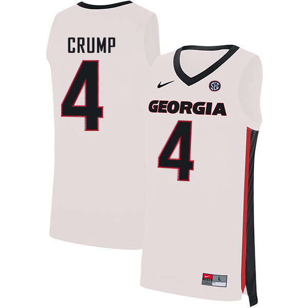 Tyree Crump 4 V Collar White College Football Jersey football jersey product view 1