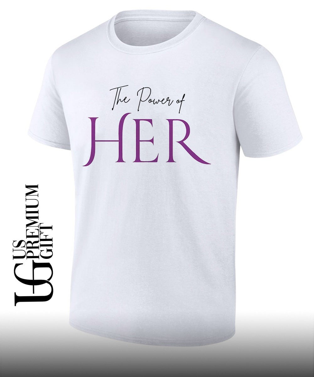 Tyrese Maxey The Power Of Her shirt Unisex T-shirt, Sweatshirt, Hoodie, Long Sleeve Tee - T-Shirt, Sweatshirt, Hoodie