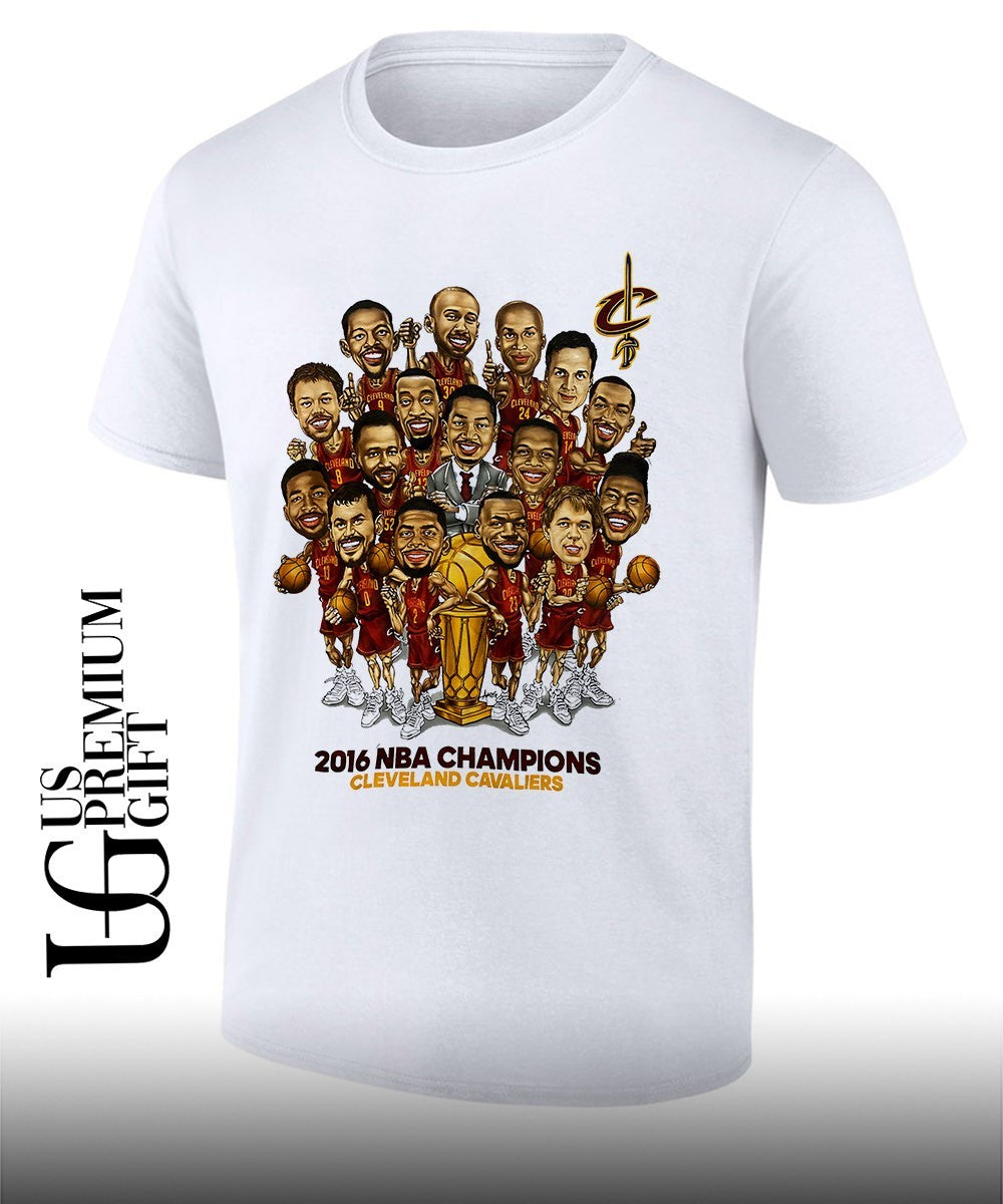 Tyronn Lue Coach wearing Cleveland Cavaliers 2016 NBA Champions caricature vintage shirt Unisex T-shirt, Sweatshirt, Hoodie, Long Sleeve Tee - T-Shirt, Sweatshirt, Hoodie