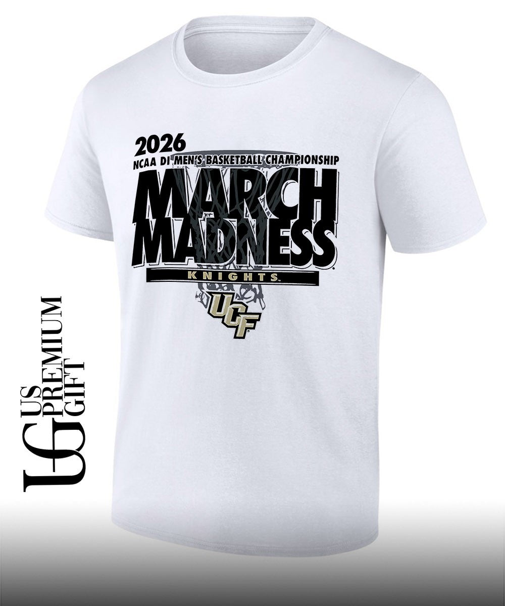 UCF Knights March Madness NCAA D1 Mens basketball Championship 2026 shirt Unisex T-shirt, Sweatshirt, Hoodie, Long Sleeve Tee - T-Shirt, Sweatshirt, Hoodie