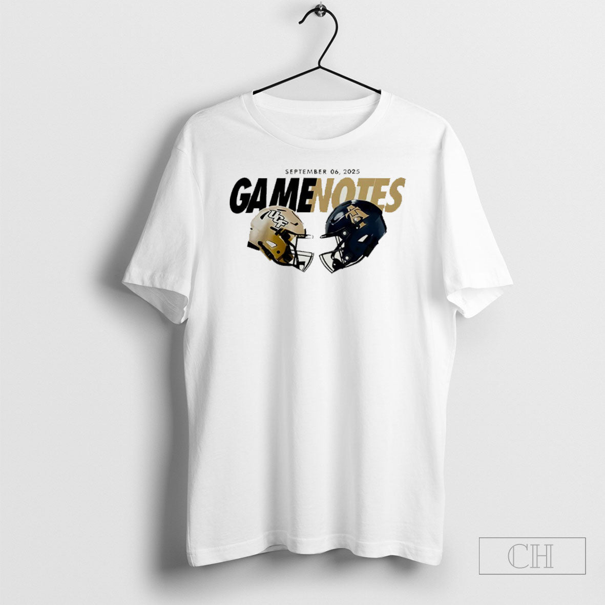 Ucf Knights Vs North Carolina At Aggies Game Day September 6 2025 Helmet Shirt Tee Unisex T-shirt, Sweatshirt, Hoodie, Long Sleeve Tee - T-Shirt, Sweatshirt, Hoodie