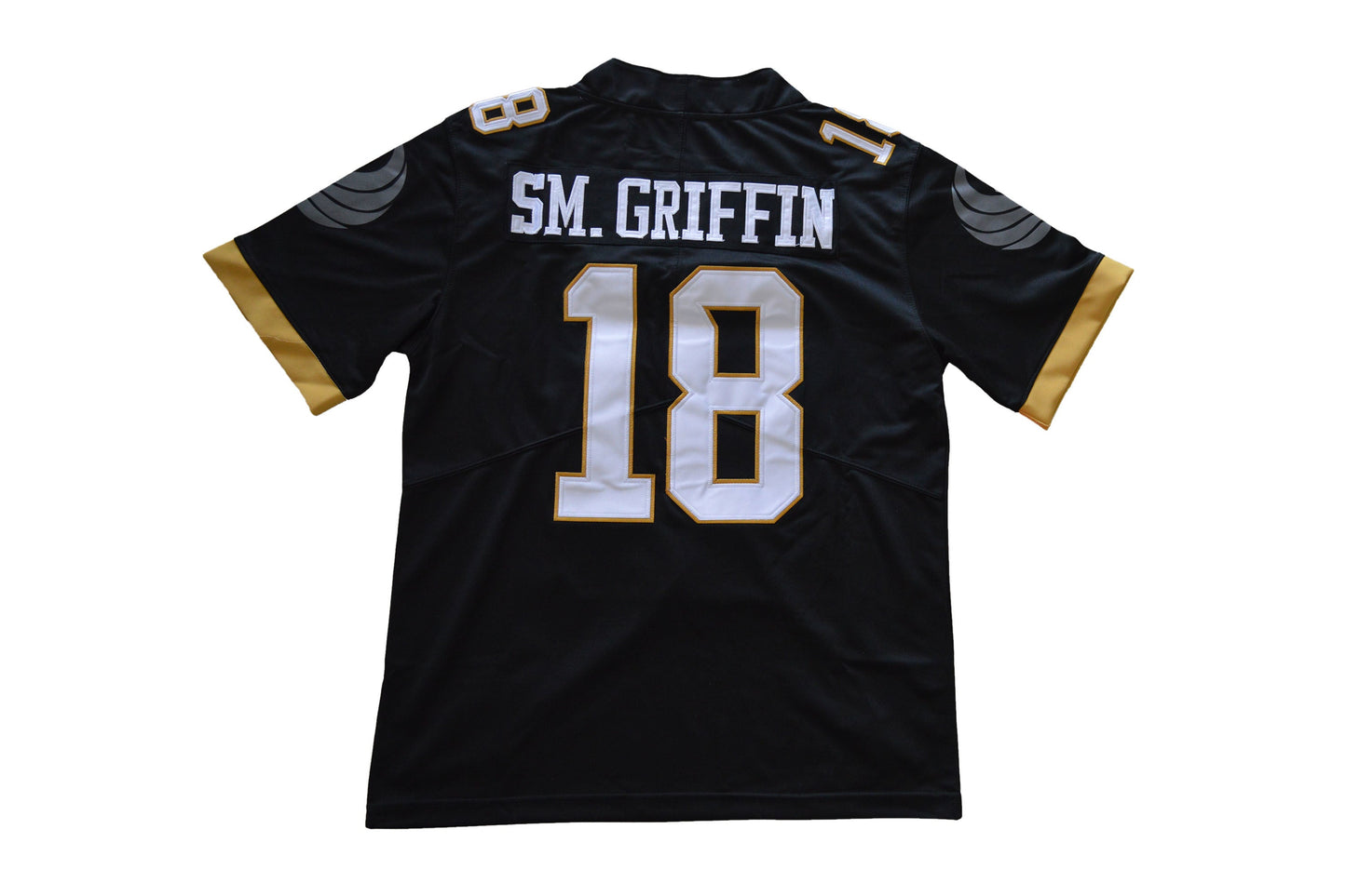 UCF 18 Black Back College Football Jersey football jersey product view 1