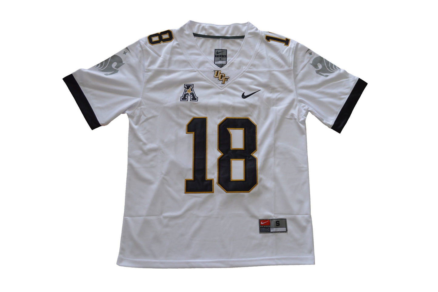 UCF 18 White Front College Football Jersey football jersey product view 1