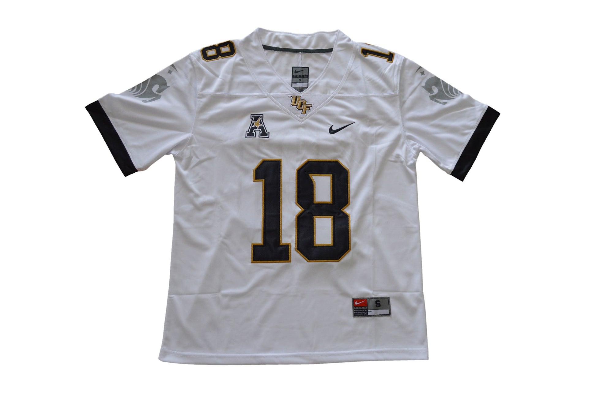 UCF 18 White Front College Football Jersey football jersey product view 1