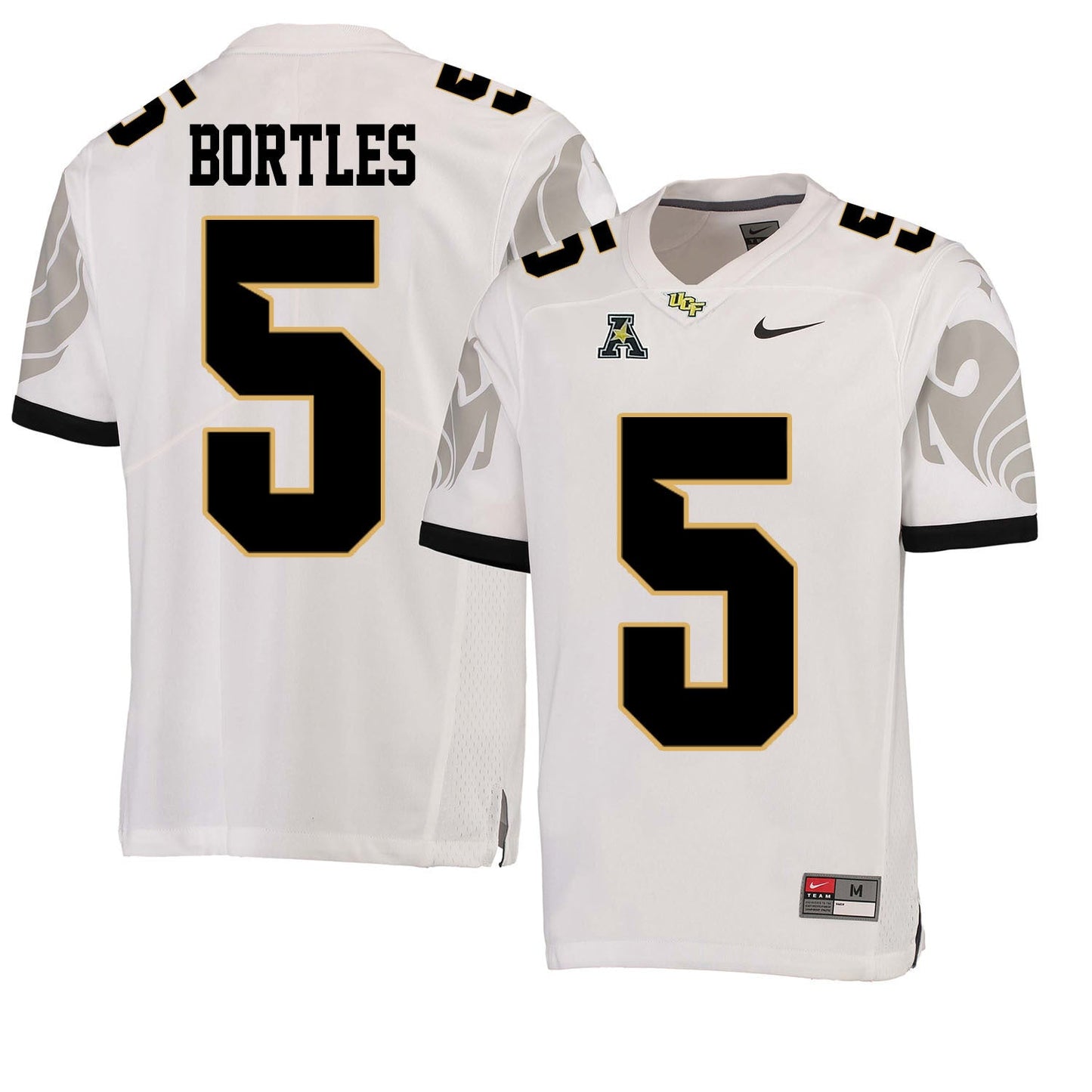 UCF Blake Bortles 5 White College Football Jersey football jersey product view 1