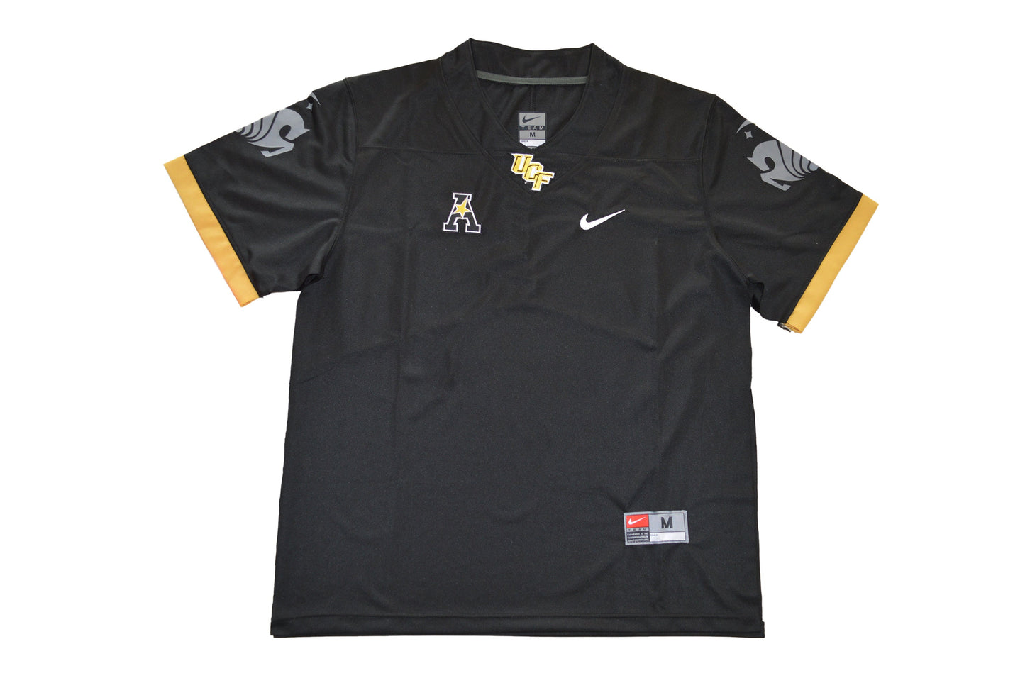 UCF Blank Black Front College Football Jersey football jersey product view 1