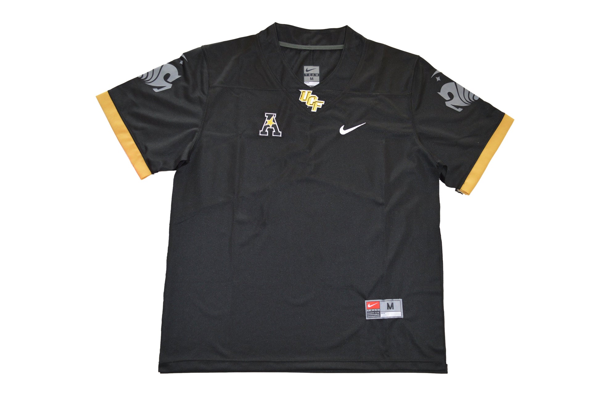UCF Blank Black Front College Football Jersey football jersey product view 1