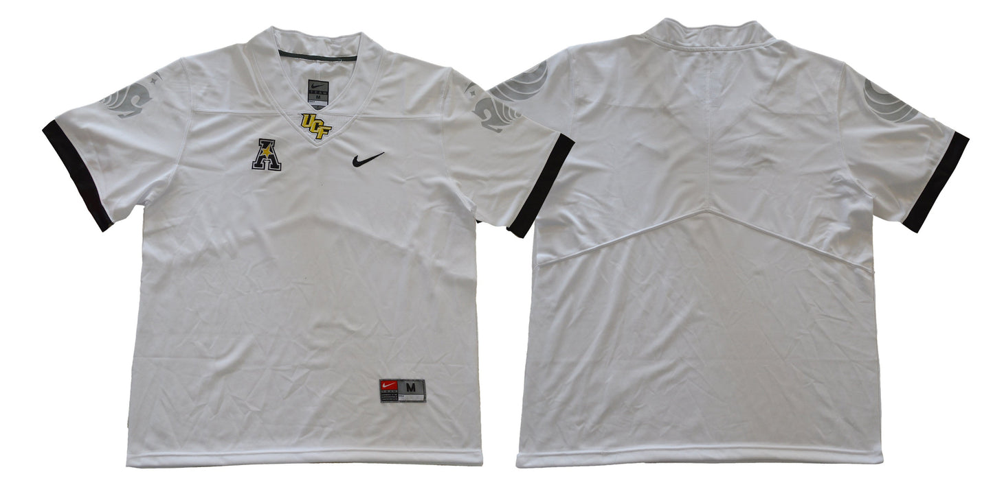 UCF Blank White College Football Jersey football jersey product view 1